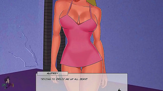 Stargirls Sweaty Training Sparks Hot Encounter with Scarlet Princess