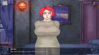 Eloise Takes Charge: Seductive Doctor Teases Fiery Redhead Patient in Clinic Play