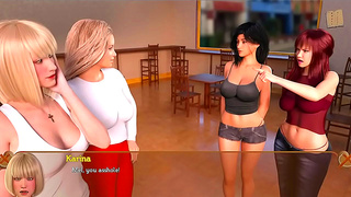 Karina Seduces Slackers in Hot Cartoon Family Affair