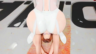 Futuristic Shemale Tempts Lover into Steamy 3D Hentai Encounter