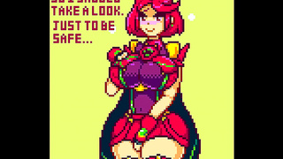 Pyra Dominates in Steamy POV Encounter Leading to Explosive Creampie – Xenoblade X Lust