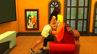 Hinata Stumbles Upon Narutos Forbidden Liaison in Heated Kitchen Rendezvous