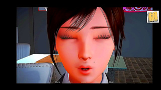 Blonde Teen Gets Wild With Step-StepMoms Husband in Hot 3D Hentai Action