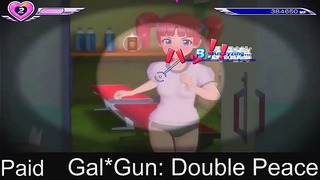 Voluptuous Anime Girls Showered in Hot Loads in Steamy GalGun Sex Fest