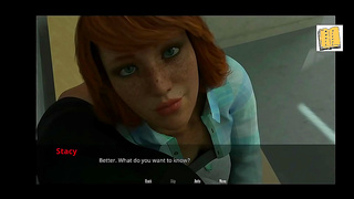 Young Beauty Sensual MILF Seduced by Enigmatic Lover in Hot 3D Encounter