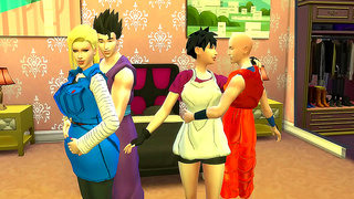 Videls Forbidden Tryst with Android 18 Sparks Heat in Dragon Ball Sin