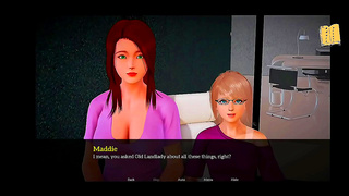 Fiery Redhead Teases Curvy Stepmother in Hot Domestic Encounter