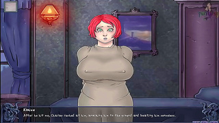 Gamer Temptress Allures Hero With Fiery Charm in Sensual RPG Encounter