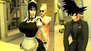 Maids Forbidden Lust: Servant Tempts Lord While Spouse Watches Enraged