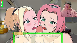 Sakurai Ino Ignite Late-Night Passion in Steamy Hentai Tryst