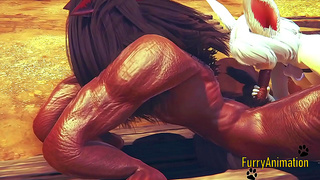 Beast Claims His Bunny Mate Under Volcanic Skies – Steamy Furry Union