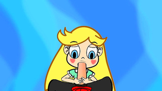 Star Butterflys Hot Blowjob Adventure – Wild Animated Pleasure