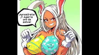 Latin Bombshell Teases with Lush Curves Sinful Easter Delights