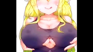 Busty Miku Explores Forbidden Desires with Small-Chested Beauty in DBZ Tale