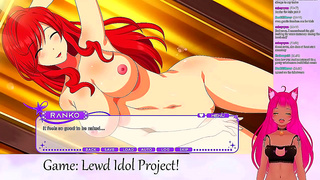 Neko Flirts Falls for Busty Idol in Hot VR Chat Fantasy Gone Wild
