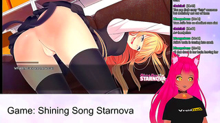 Neko Tempts Curvy Idols in Sultry Star Nova Performance Seduction