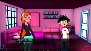 Goth Boy Teases Danny Phantom in Steamy ASMR-Powered Hentai Tryst
