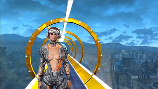 Curvy Brunette Flaunts Fallout 4 Gear in Sizzling 3D Hentai Adventure