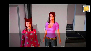 Stepsis Tempts Stepdad in Juicy Teen Hentai Encounter