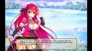 Busty Flower Knight Maids seduce hero in steamy anime adventure romance