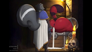 Fuzzy Cute Boy Rides Wild Tail Ride in Hot Anthro Adventure