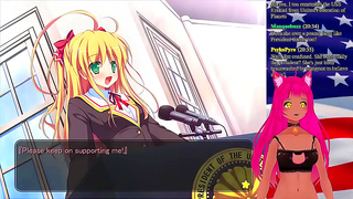 Voluptuous VTuber Spices Up Anime Game Stream with Steamy Moves