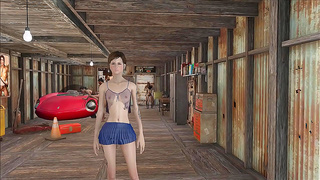Brave Brunette Seduced Amid Ruins in Steamy Fallout 4 Hentai Adventure