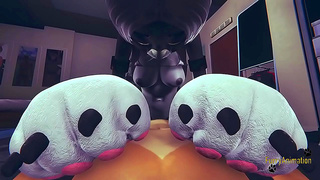 Fox Kittycat Furry Blowjob Turns Into Steamy creampie Finale