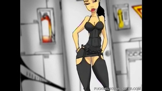 Plump Teen Teases Muscular Plumber in Hot Hentai Fantasy