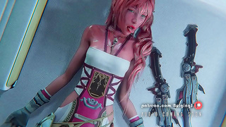 Serah Farron Locks Eyes While Taking Deep creampie – Mindblowing 3D Fuck