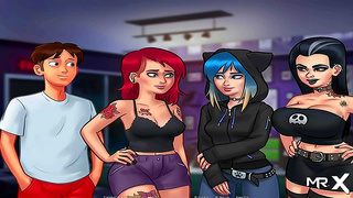 Teen Temptation Ignites in Hot Summer Tattoo Parlor Tryst