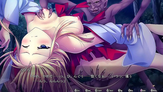 Kaguras Forbidden Pleasure Unleashed in Eroge Night Flame Adventure