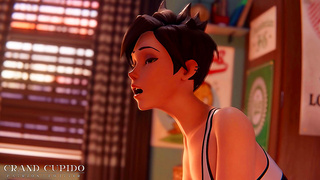 Tracer Sparks Steamy Overwatch Rendezvous Filled With Fiery Passion Excitement