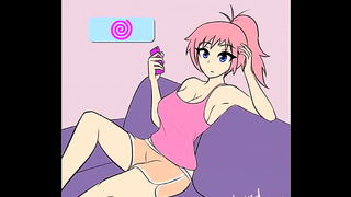Cute Anime Girl Enjoys Hot Spicy Hentai Adventures with Fiery Passion