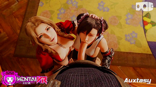 Tifa Aeriths Virtual Paradise: A Tempting Union of Desire and Pleasure in Final Fantasy