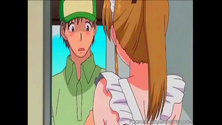 Maids Secret Longing Ignites Steamy Tryst with Master in Anime Bedroom Fantasy
