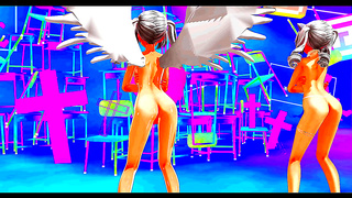 Cute MMD Boy Pleasured by Massive Dick in Steamy Futanari Action