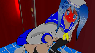 Sailor Princess Surrenders to Forbidden Desires in Steamy Hentai Ride