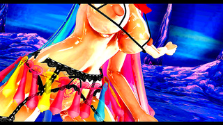 Alluring Anime Performers Heat Things Up in Sensual MMD Dance Showdown