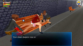 Schoolgirls Tempt Shy Boy in Steamy Hentai Classroom Encounter