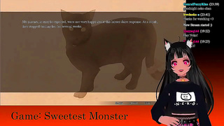 Cute LewdNeko Faces Steaming Monster Encounter in Wild Hentai Quest