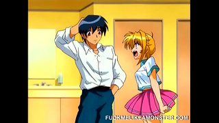 Huge-Dicked Monster Takes Innocent Fairy Boy in Steamy Cartoon Encounter