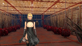 Blonde Beauty Commands Fallout Wasteland in Steamy Anime Tryst