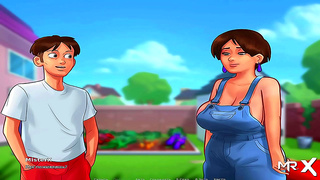 Busty Teens Find Sweet Escape in Steaming Summer Romance Hentai