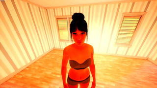 Curvy Teen Explores Steamy 3D VR Fantasy for Ultimate Ecstasy