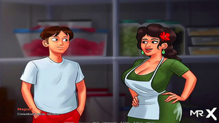 Curvy Latina Seduces Lover in Hot Steamy Bedroom Romance
