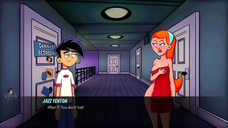 Fiery Redhead MILF Tempts Danny Phantom in Hot Supernatural Tryst