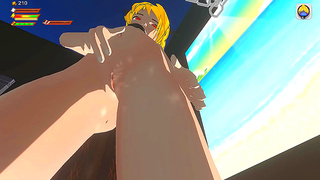 Vampire Queen Commands Sensual 3D Hentai Bathhouse Domination