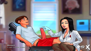 Naughty Student Tempts Strict Sensei in Steamy Summer Classroom Tryst