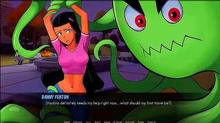 Stepmom Latina Cheergirl Meets Ghostly Thrills in Hot Danny Phantom Tryst